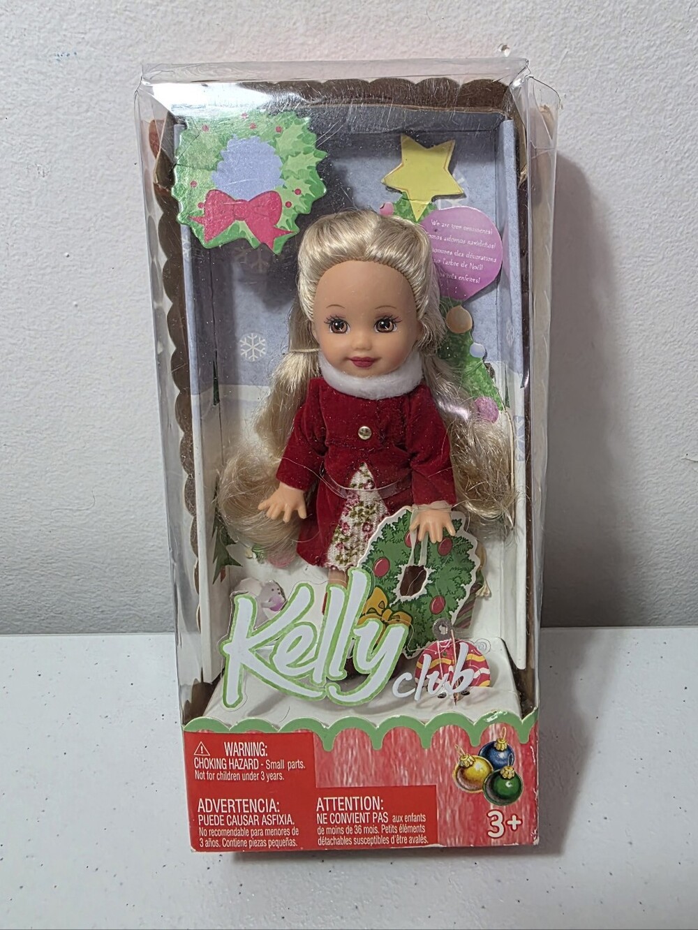 Mattel Barbie: Kelly Club Vintage Kerstie Fashion Doll - Holiday Party Theme NIB